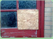 boarded up Hartlepool